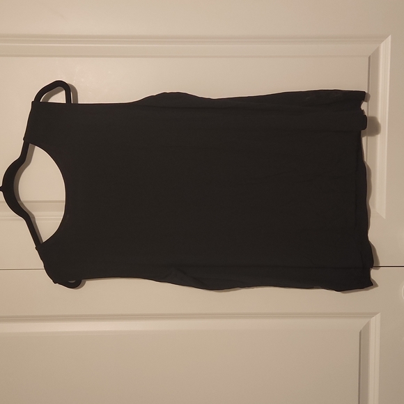 NWOT Joan Rivers Sleeveless Black Blouse XL - Picture 6 of 6